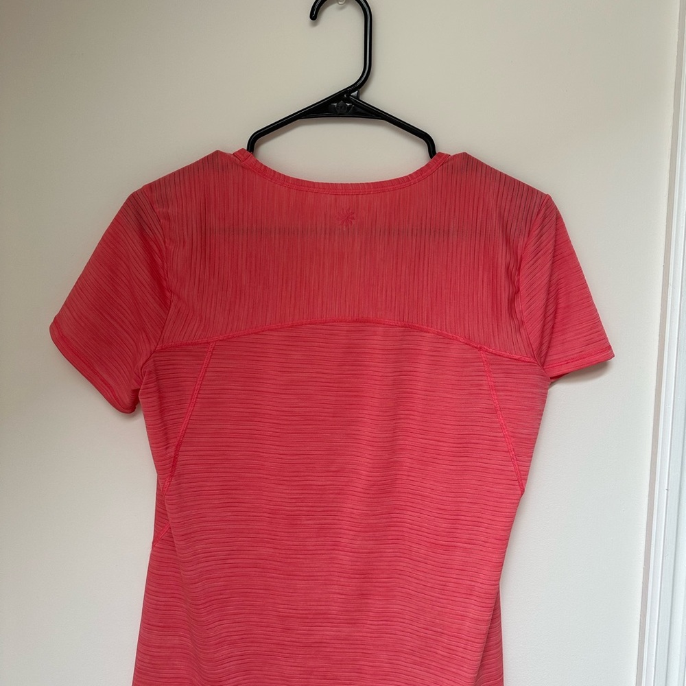 athleta running tee size small